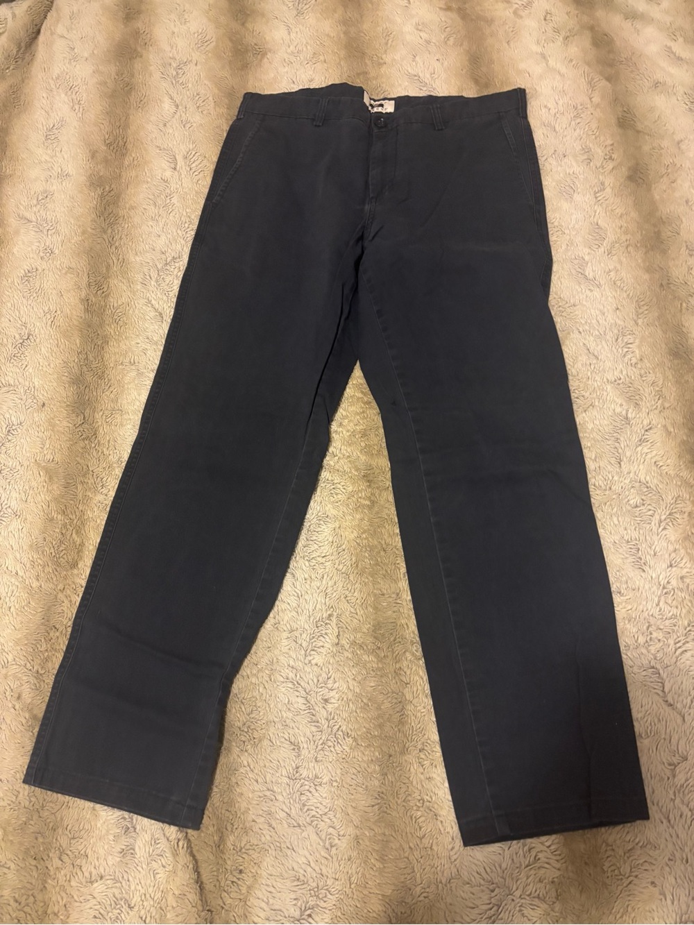 Joseph Abboud Navy Chinos 36x34